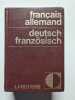 Fran&ccedil;ais allemand deutsch franz&ouml;sisch. 