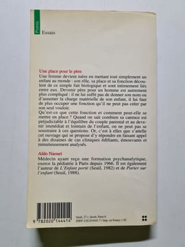 Une place pour le père. Naouri Aldo