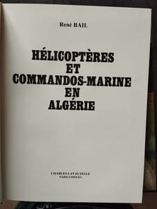 Hélicoptères et commandos-marine en Algérie