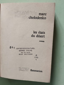 Les états du désert