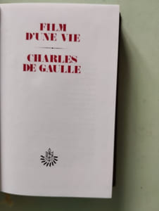 Filme d'une vie / Charles de gaulle