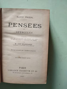 Pensees