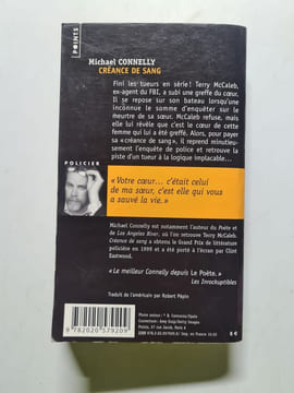 Créance de sang. Connelly Michael Pépin Robert