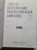 Grand dictionnaire encyclop&eacute;dique Larousse Tome 1. 