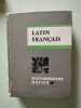 Latin fran&ccedil;ais. A.GARIEL