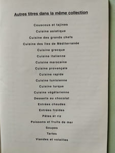 Desserts