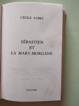 Sébastien et la Mary-Morgane. Cécile Aubry