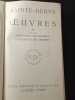 Sainte-Beuve oeuvres 2 - fin des Portraits Litt&eacute;raires Portraits de Femmes. SAINTE-BEUVE