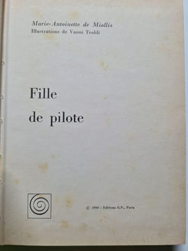 Fille de pilote. M.-A. De Miollis