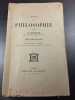 Le&ccedil;ons de Philosophie. D. Roustan