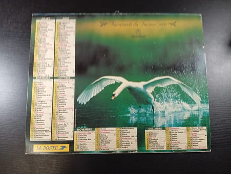 Almanach du Facteur 2000. La Poste