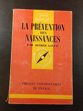 La Prévention des naissances. Alfred Sauvy