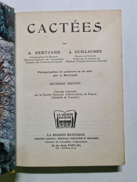 Cactées. A. Bertrand - A. Guillaumin
