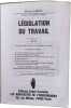 Legislation du Travail 80/81. Bernard Lescot