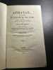 Athanase le Grand et l'Eglise de son temps en lutte avec l'Arianisme Tome 1. Jean-Adam Mochler