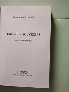 Courses souvenirs: Autobiographie