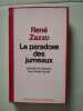 Le paradoxe des jumeaux. Zazzo Ren&eacute;  Tournier Michel