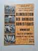 Alimentation des animaux domestiques. Dominique Soltner