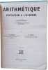 arithm&eacute;tique initiation &agrave; l'algebre. R. Cluzel H. Court