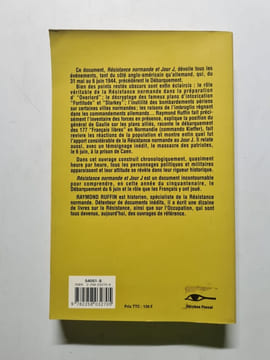 Resistance Normande Et Jour J. Ruffin Raymond