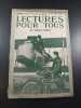 Lectures pour tous 1er mai 1915. 
