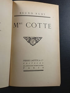 Mme Cotte