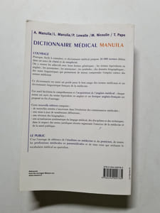 Dictionnaire médical Manuila