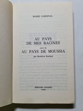 Au Pays de Mes Racines. Cardinal-M