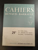 Cahiers Renaud-Barrault 25bis. 