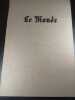 Le Monde 1977 1er Semestre - Reimpression en mini format + 2&egrave;me semestre. 
