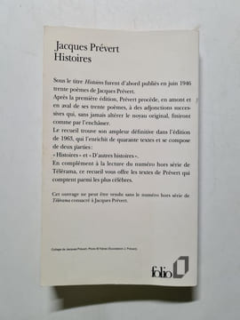 Histoires - 1963. Jacques Prévert