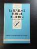 La Republique Federale D'allemagne. Alfred Grosser