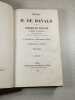 Oeuvres de M. De Bonald Tome 1. M. De Bonald