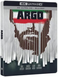 Argo [4K Ultra HD + Blu-ray - Boîtier SteelBook limité] (NEUF SOUS BLISTER)