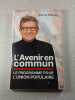 L'Avenir en commun. Jean-Luc M&eacute;lenchon