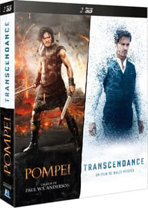 Pompei 3D + Transcendance 3D [Blu-ray 3D] (NEUF SOUS BLISTER)