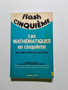 Flash Cinquième pour bien entrer en quatrieme