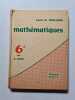 Math&eacute;matiques classe de sixi&egrave;me. R. Maillard
