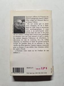 J'avais un an en 1900