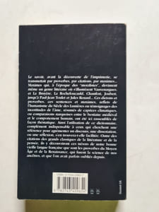 Dictionnaire des dictons proverbes et maximes