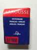 Larousse French-English/English French Dictionaries: Petit Dictionnaire Bilingue Adonis. Mergault Jean