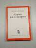 Ce puits que rien n'&eacute;puise. Jean-Claude Renard