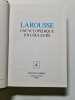 Larousse encyclop&eacute;dique en couleurs n&ordm; 4. various