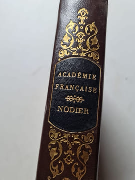 Academie française Nodier Romans. Charles Nodier