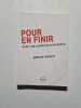 Pour en finir: avec les conflits d'int&eacute;r&ecirc;ts. Hirsch Martin