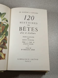 120 histoires de bêtes d'ici et d'ailleurs