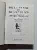 Dictionnaire des difficult&eacute;s de la langue fran&ccedil;aise. Adolphe V. Thomas