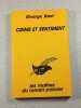 Crime et sentiment. George Baxt