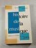 Histoire de la musique. Jacqueline Jamin