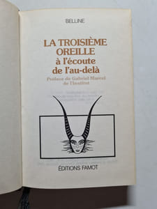 La Troisième Oreille à l'écoute de l'au-delà